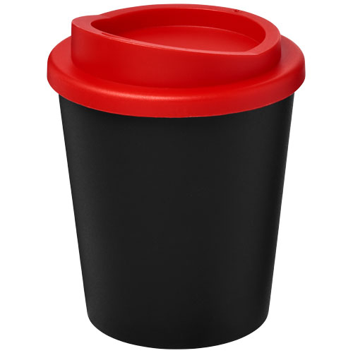 Gobelet isolant publicitaire 250 ml Americano® Espresso noir / Rouge